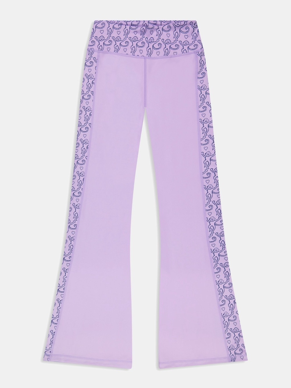 roller rabbit allys monkey  Lavender Flare leggings